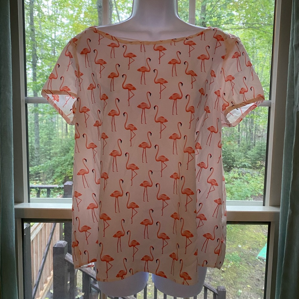 Dalia flamingo top Large